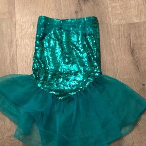 Sequined Little Mermaid Tail